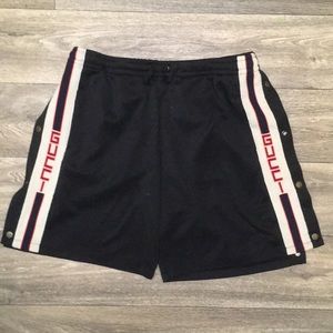 Gucci Men’s Athletic Button Shorts